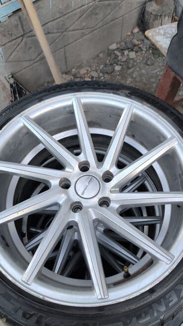 диски на опель зафира а: Литые Диски R 18 AMG, Комплект, отверстий - 5, Б/у — 4