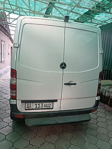 гурзавой спринтер: Mercedes-Benz Sprinter оформлен грузо посажир — 5