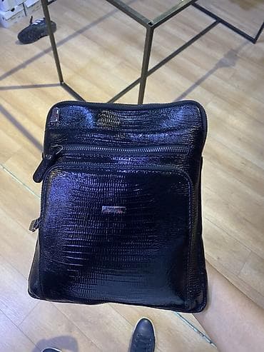 Барсетка, Butun, Материал: Натуральная кожа, Застежка на молнии, Б/у