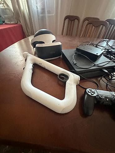 vr купить: Комплект для PlayStation 4 с VR Состав: - Консоль PS4 Slim. - Шлем — 3