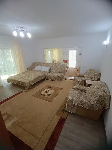 дом с мансардой: Коттедж, Nataly Resort Кызыл-Суу, Детская площадка, Парковка, стоянка, Охраняемая территория — 5