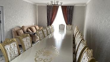 Оңдоп-түзөө жана курулуш: Конок бөлмөсү үчүн үстөл жана отургуч, түсү - Ак — 3