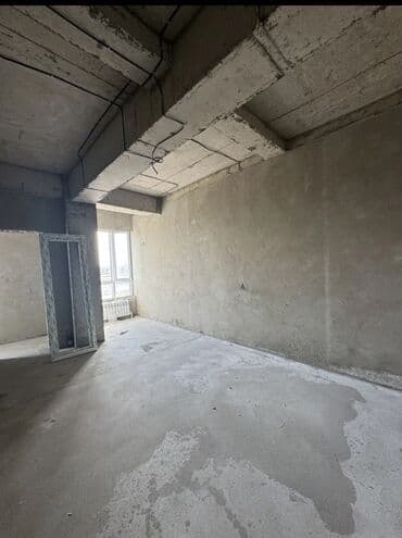 сдаю квартиру пишпеке: 2 комнаты, 53 м², Элитка, 9 этаж, ПСО (под самоотделку) — 5