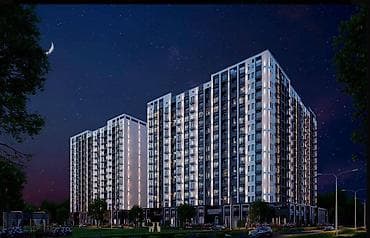 сдается квартира малдыбаева: 1 комната, 73 м², 10 этаж — 3