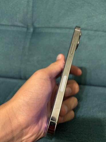 Техника и электроника: IPhone 13 Pro Max, Б/у, 128 ГБ, White Titanium, Защитное стекло, Чехол, Коробка, 77 % — 5