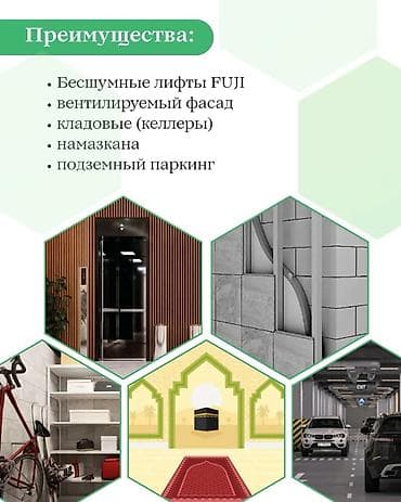 3 комнаты, 72 м², Элитка, 5 этаж, Готовая ПСО (под самоотделку) — 2