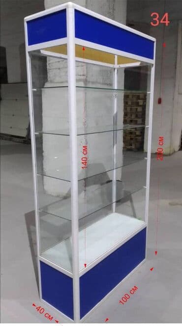 оборудование для магазина бу: Продаются торговые витрины №25- 7800 сом №26- 8000 сом №27- 8500 сом — 10