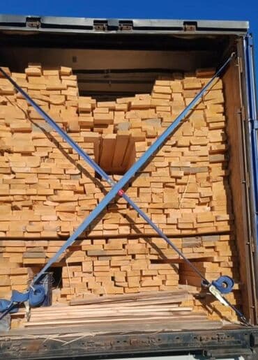 Доски, Необрезные, Для строительства, Сосна