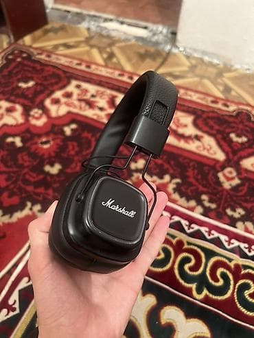 Стол компьютерлери жана комлектөөчүлөр: Marshall Major (накладные Bluetooth-наушники) - Фирменный — 2