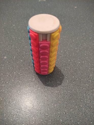 лег: Антистресс-головоломка «Магический цилиндр» - Компактная вращающаяся — 2