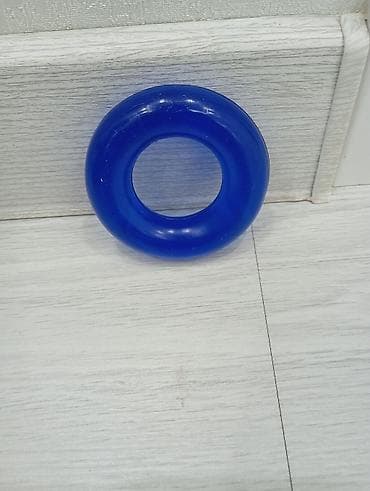 Эспандер‑кольцо для кисти (силиконовый, синий) - Тип: круглое