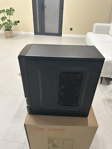 micro atx: Корпус ПК, Aeromax, цвет - Черный — 3