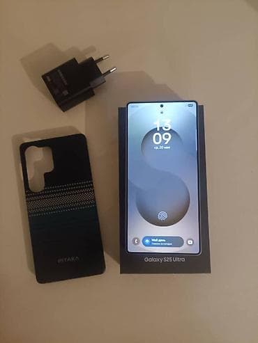 samsung watch 7: Samsung Galaxy S25 Ultra, Б/у, 256 ГБ, цвет - Серебристый, 2 SIM, eSIM — 2