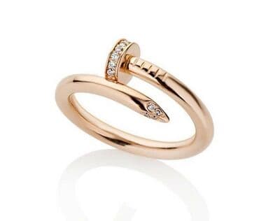 крестик золотой: Дизайнерское кольцо Cartier-стиль с фианитами 💍 Изысканное кольцо в — 4