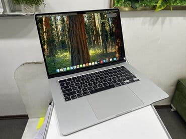 Ноутбук, Apple, 8 ГБ ОЗУ, Apple M3, 15.4 ", Б/у, Для несложных задач, память SSD