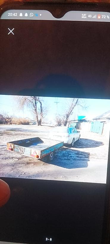 trailer: Прицеп, Бортовой, Б/у — 8