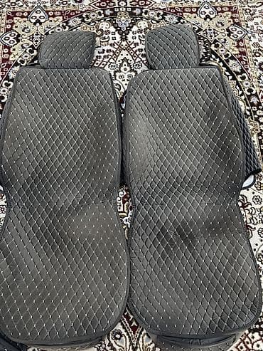 Чехлы Тканевые, цвет - Серый, Б/у, Самовывоз