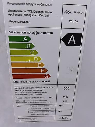 выкуп кондиционеров: Основные характеристики и описание модели Производительность: Мощность — 3
