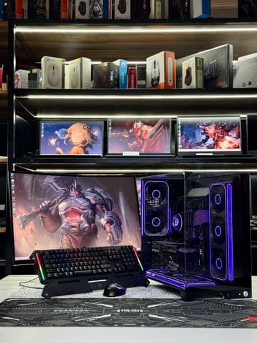 4070 ti super бишкек: Компьютер, ядролор - 18, ОЭТ 32 ГБ, Оюндар үчүн, Intel Core i7, NVIDIA GeForce RTX 4070 Super, NVMe — 2