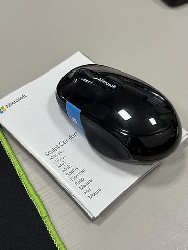 Компьютерлер, ноутбуктар жана планшеттер: Microsoft Sculpt Comfort Mouse - Беспроводная мышь с подключением по — 1