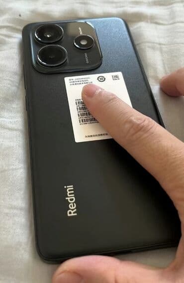 Redmi, Redmi Note 14, Новый, 256 ГБ, цвет - Черный, 2 SIM at lalafo.kg Redmi, Redmi Note 14, Новый, 256 ГБ, цвет - Черный, 2 SIM