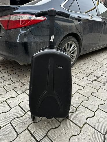 колье: Чемодан‑самокат lubest (складной) - Формат 2‑в‑1: жёсткий чемодан с — 1