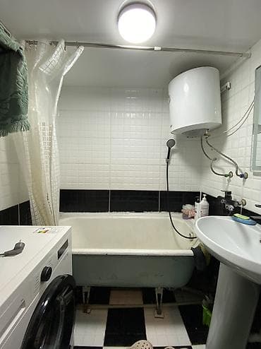ansari bishkek: 2 комнаты, 57 м², 105 серия, 1 этаж, Евроремонт — 5