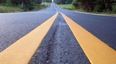 Дорожная разметка светоотражающая, холодный пластик