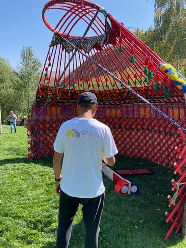 юрты: Аренда юрты, Каркас Деревянный, 55 баш — 4