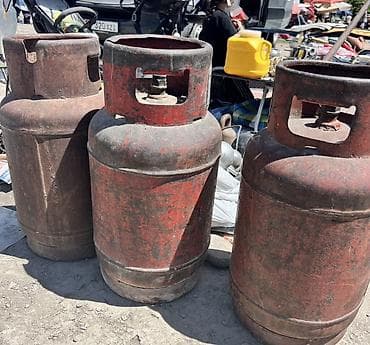 Металлические газовые баллоны (пропан/СУГ), стандартного бытового