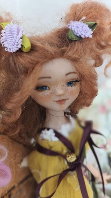 Авторская Кукла-фея "Минутка" ручной работы - Рост примерно 29см. -