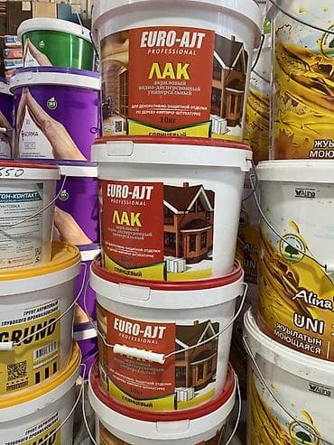 жылтырак: Акриловый водно-дисперсионный лак EURO-AJT Professional — 1