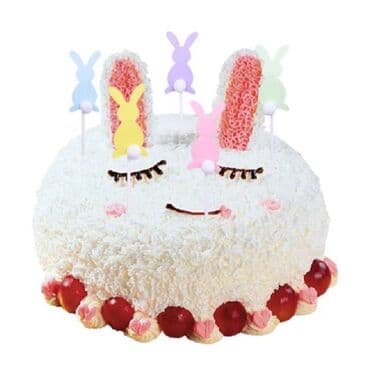 кулич набор: Мультяшное украшение для капкейков, тортов, пирожных ко дню — 2