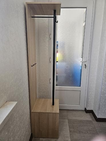 вешалка настенная в прихожую: Шкаф-прихожая, Б/у, Без зеркала, ЛДСП — 2