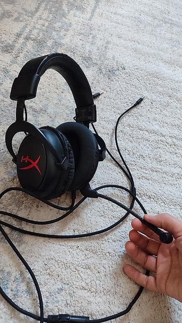 с монитором: Наушники! Игровые черные( 1)- Состояние отличное.Мало — 5