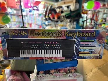 клавиша: Электронный синтезатор MS-3738 - 37 стандартных клавиш (аккордеонного — 1