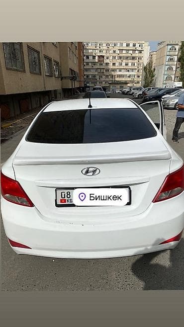 бампер hyundai solaris: Hyundai Accent: 2016 г., 1.4 л, Автомат, Бензин, Седан — 2