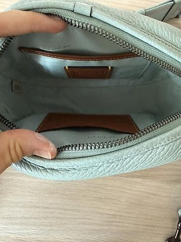 Личные вещи: Сумка через плечо Coach camera bag - Материал: натуральная зернистая — 2