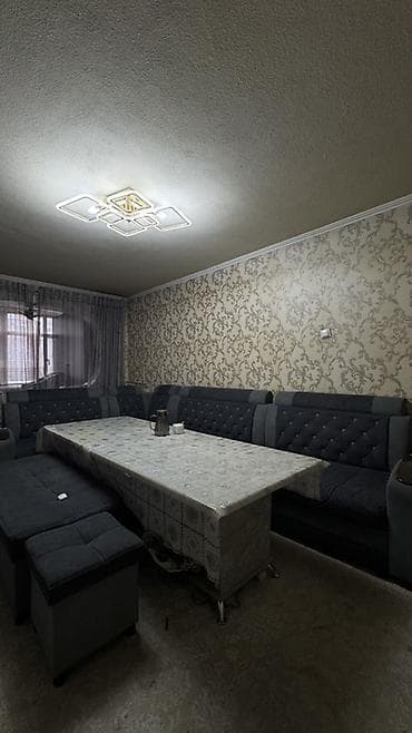 стол разделочный: Комплект мягкой мебели, Б/у, цвет - Серый — 2