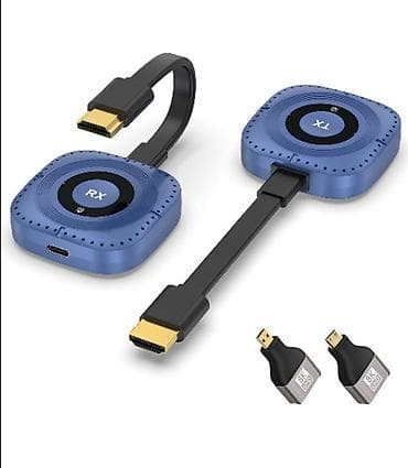 Детские ходунки: Беспроводной HDMI-удлинитель 50 м, 4K Комплект передатчик (TX) + — 1