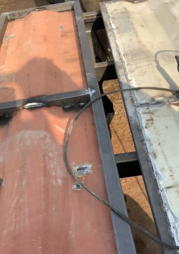 металл квадратный: Сварочный работа,делаем спринтера борты с нулья,усиливаем передний — 5