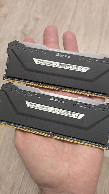 cd disk: Оперативная память (RAM) для ПК, Corsair, 16 ГБ, DDR4 — 2