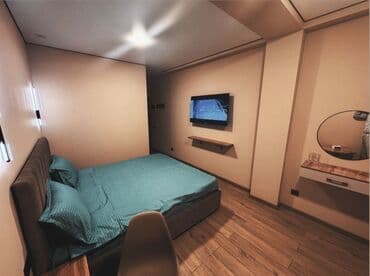 квартиры на долгосрочно: 1 комната, Душевая кабина, Постельное белье, Кондиционер — 1