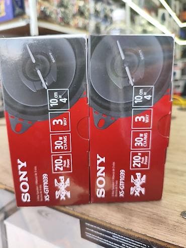 2 моно: Акустические автомобильные колонки Sony Xplod XS-GTF1039 - Тип — 2