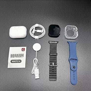 one plus buds: Набор 7‑в‑1: смарт‑часы iWatch S10 + аксессуары и гарнитура Состав — 3