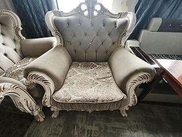 бебы: Ашкана үчүн жумшак бурчек, Колдонулган, Өзү алып кетүү, түсү - Саргыч боз — 1