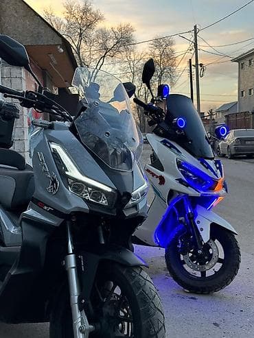 Кумурска мотороллер: Макси-скутер 180 куб. см, Бензин, Колдонулган — 2