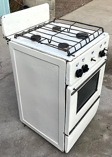 Газдык плита, Колдонулган, Полго орнотулма, түсү - Ак, Толук төлөө — 6