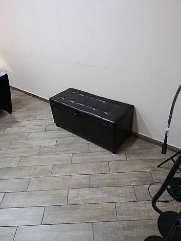 пуфики кованые: Банкетка, Новый, Без полок, Платная доставка, цвет - Черный — 7