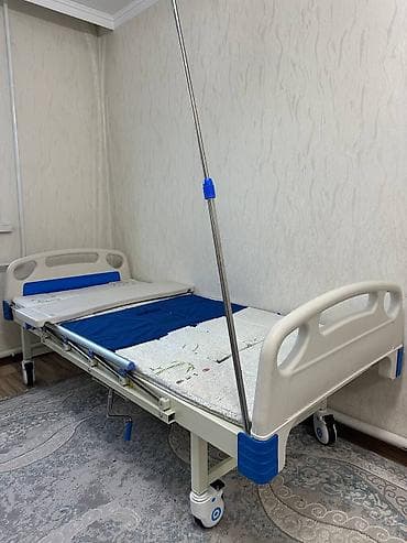 Мед. товарлар: Почти новый Функциональная медицинская кровать на колёсах - Размер — 4